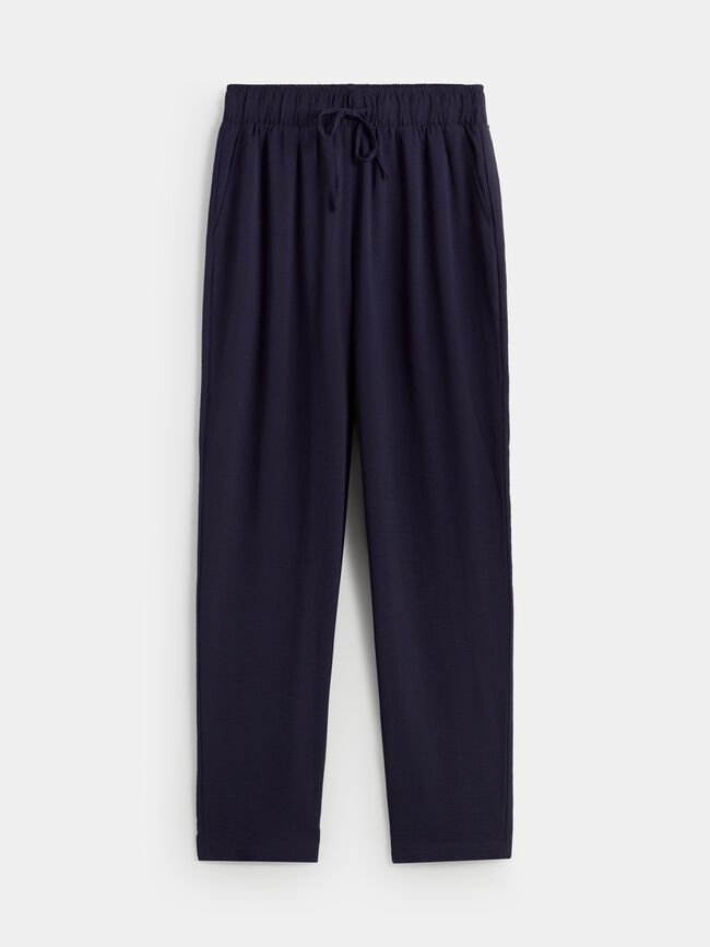 PANTAL&Oacute;N JOGGER Azul Marino