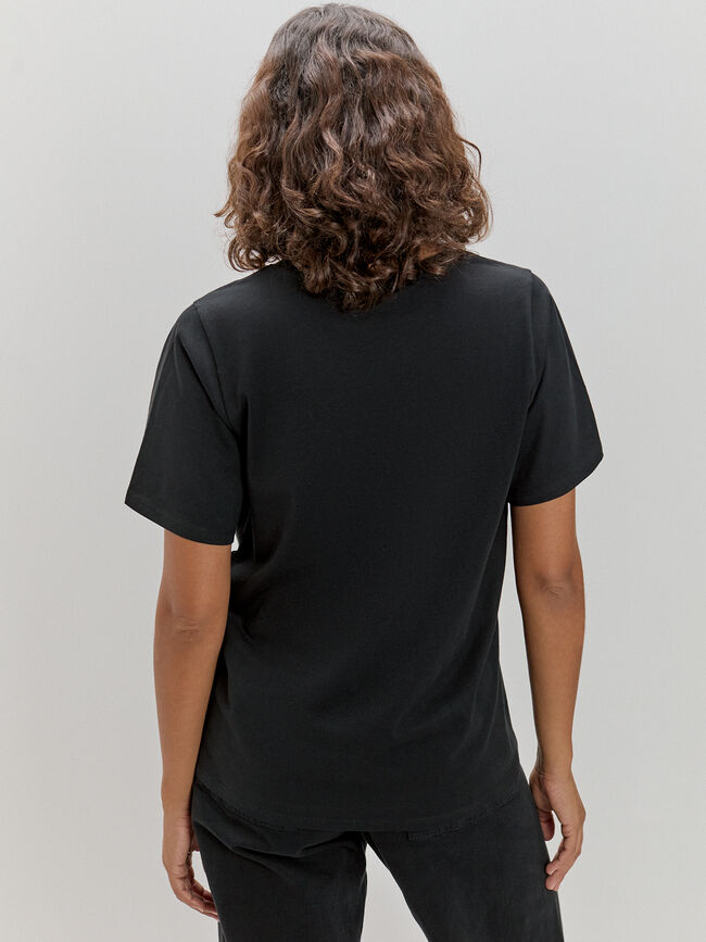 CAMISETA ROMA TACHAS Negro