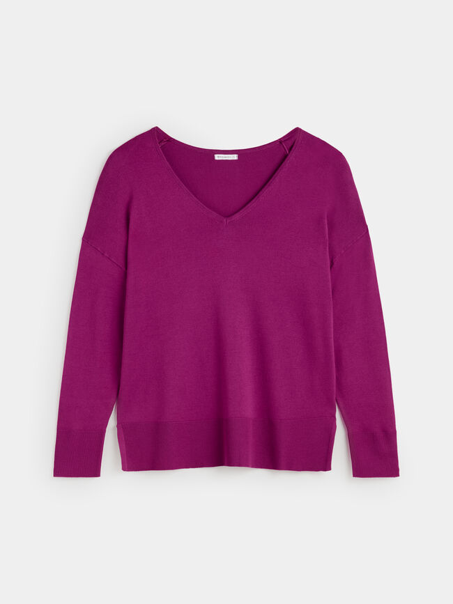 JERSEY CUELLO PICO Morado - 3