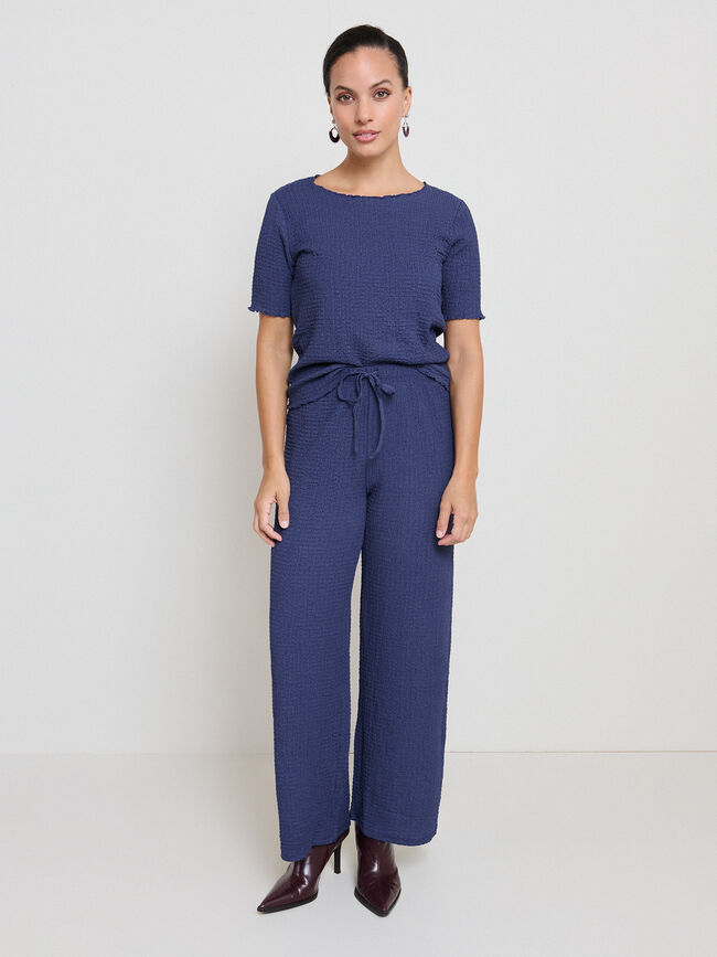 CAMISETA TEXTURA Indigo blush