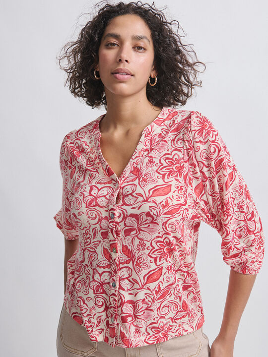BLUSA ESTAMPADA Estampado 2 image number null