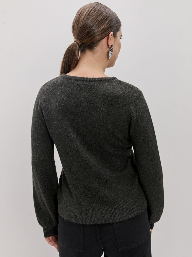 CARDIGAN JAM Gris Oscuro