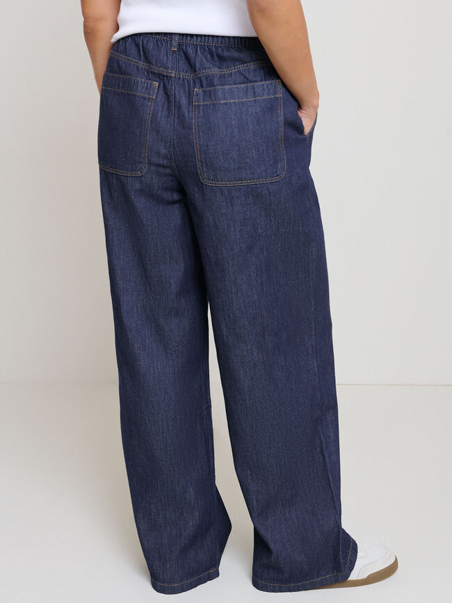 PANTALON FLUIDO VAQUERO Rinse Wash