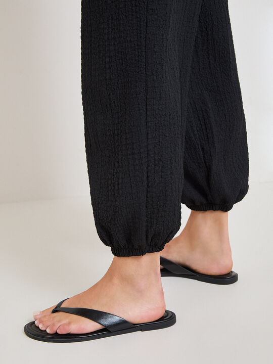 CROPPED ANCHO CRINKLE Negro image number null