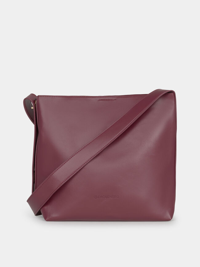 BOLSO HOMBRO MEDIANO ROJO MARTE