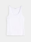 CAMISETA TIRANTE ANCHO Blanco Optico
