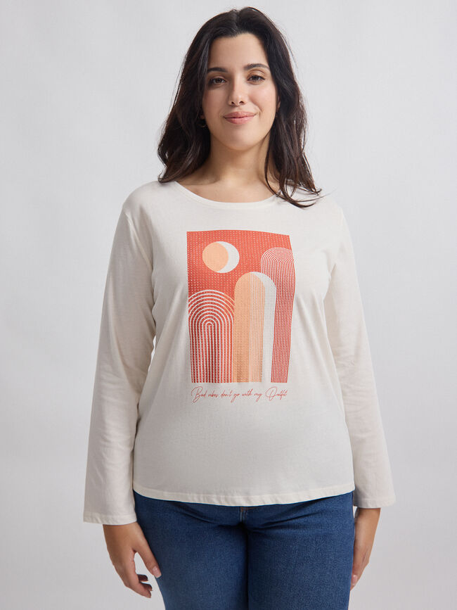 CAMISETA POSICIONAL ARTE Crudo