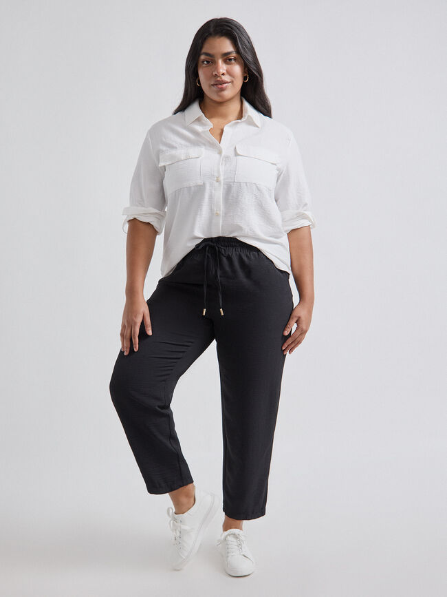 PANTALÓN FLUIDO Negro