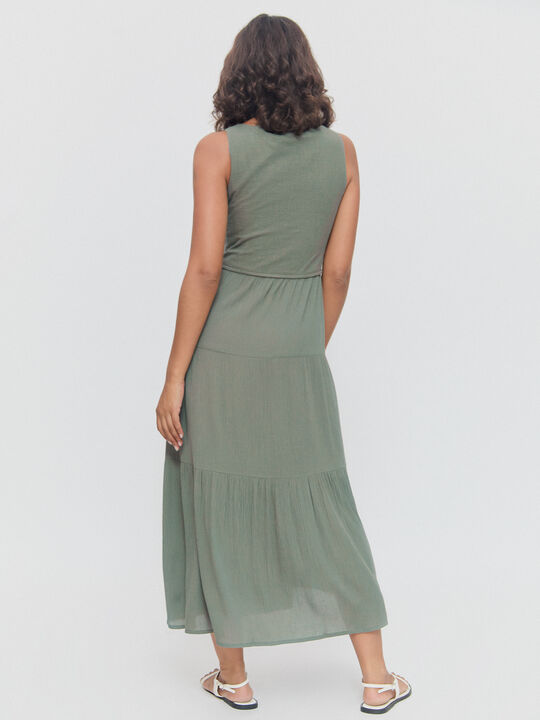 vestido chaleco Verde Te image number null