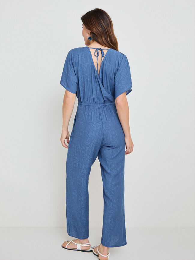 MONO JACQUARD Cobalto