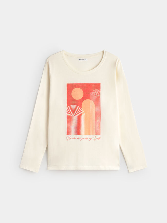 CAMISETA POSICIONAL ARTE Crudo