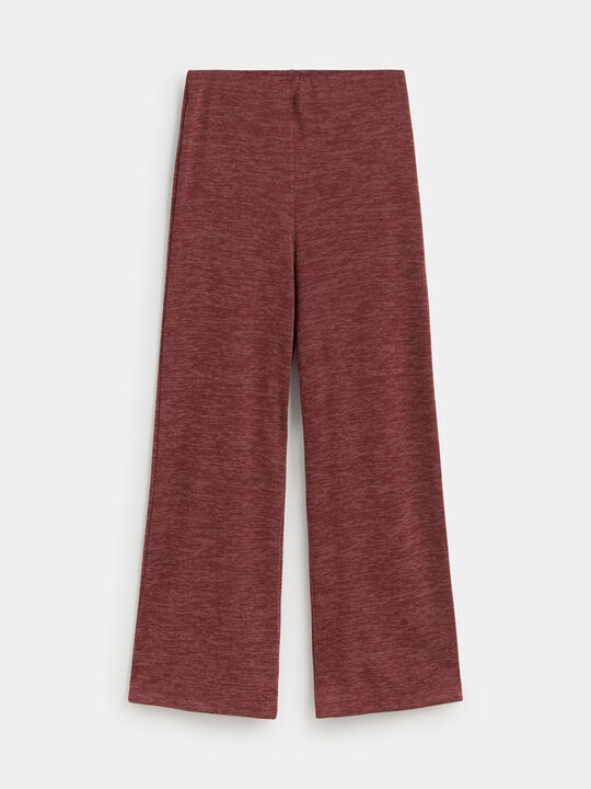 PANTALON DETALLE JASPEADO Teja image number null