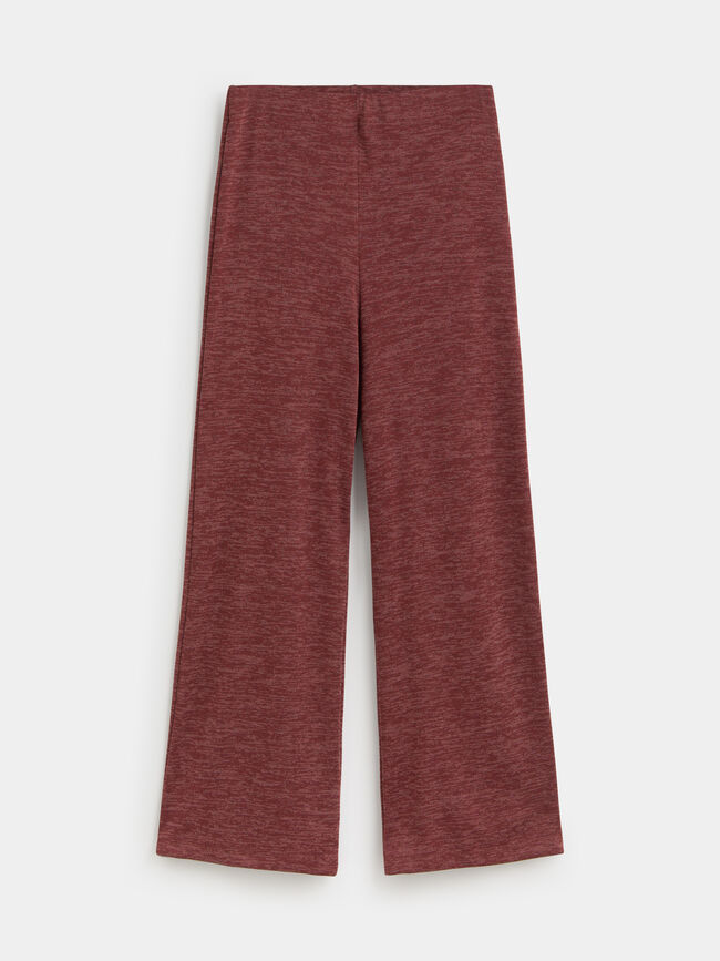 PANTALON DETALLE JASPEADO Teja