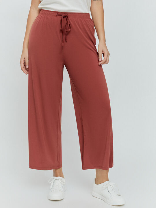 PANTALON RECTO Marron/Naranja image number null