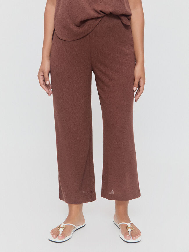 PANTALON RUSTICO Vino