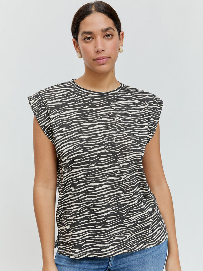 CAMISETA RECTA Estampado 1