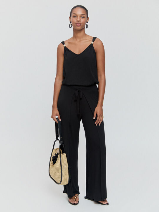 PANTALON PAREO Negro image number null