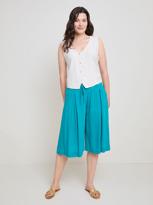 PANTALON BERMUDA Azul Laguna image number null