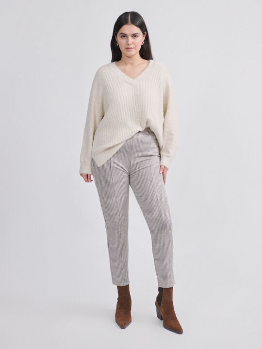 LEGGING PUNTO ROMA BOTONES Estampado 1 image number null