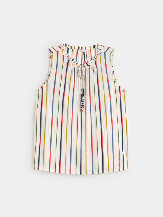 TOP FLUIDO ESTAMPADO Crudo image number null