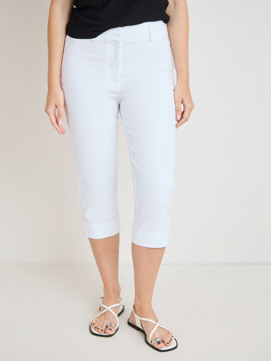 PANTAL&Oacute;N CAPRI Blanco Optico image number null