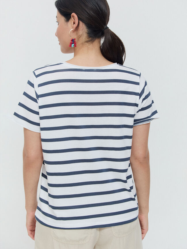 CAMISETA ROLL UP Rayas 3