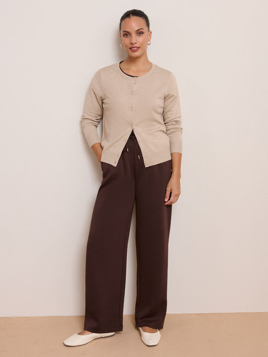 CARDIGAN BASICO Beige image number null