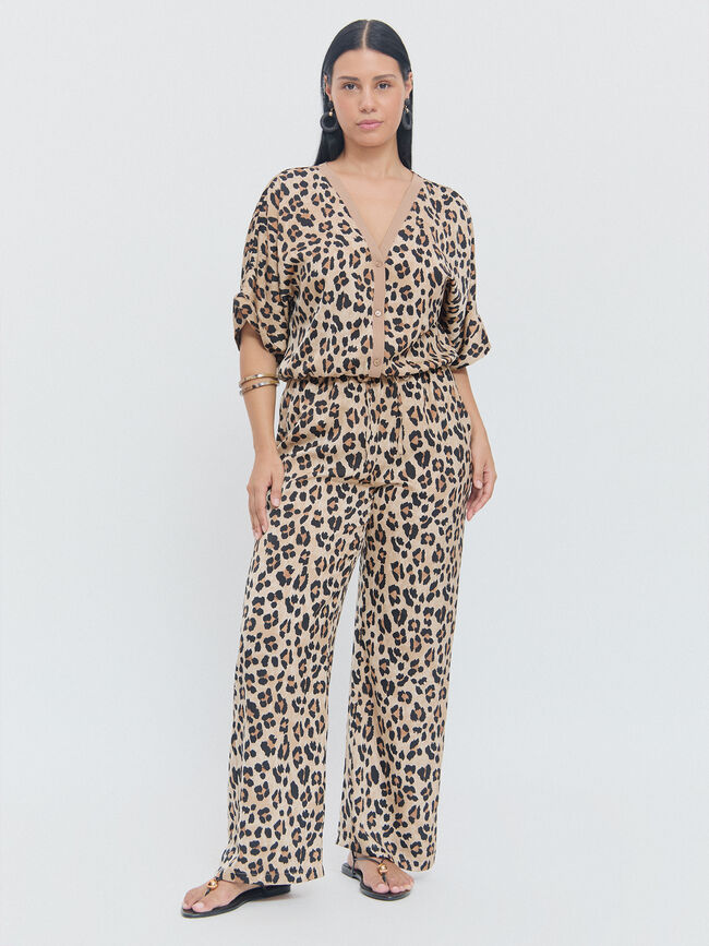 PANTALON FLUIDO Negro