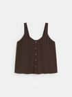 TOP ESTRUCTURA MARR&Oacute;N SET Cafe Noir