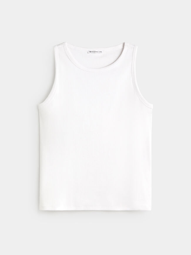 TOP NADADORA Blanco Optico