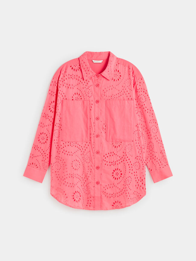 Blusa bordada Coral