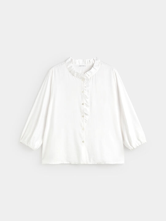 BLUSA DETALLE LISA Blanco Optico image number null