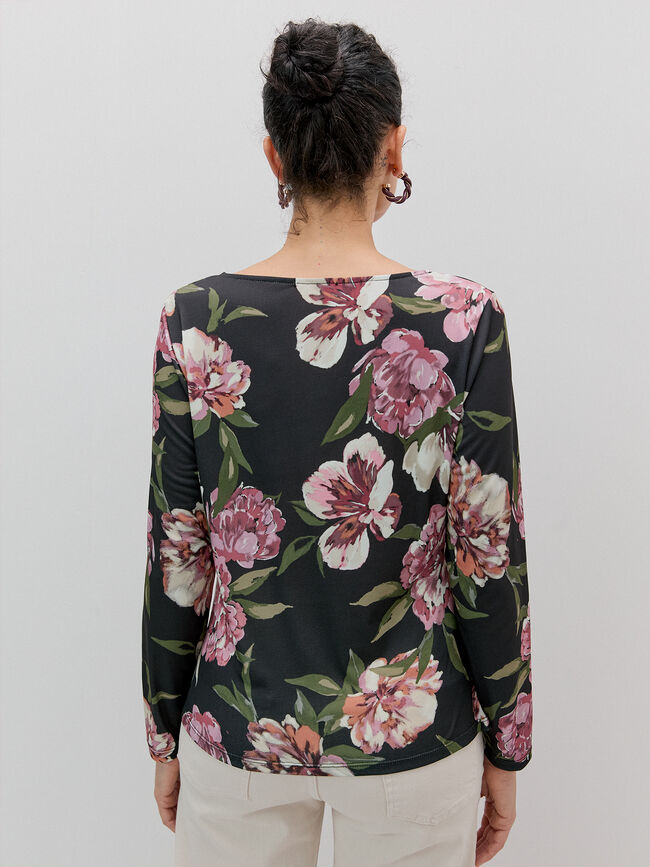 CAMISETA ITY FRUNCIDOS Estampado 1