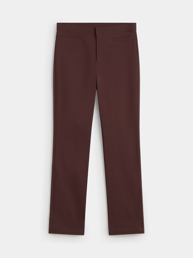 PANTAL&Oacute;N LARGO  BENGALINA Marron Medio