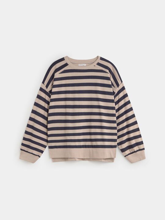 SUDADERA ABERTURAS Rayas 1 image number null