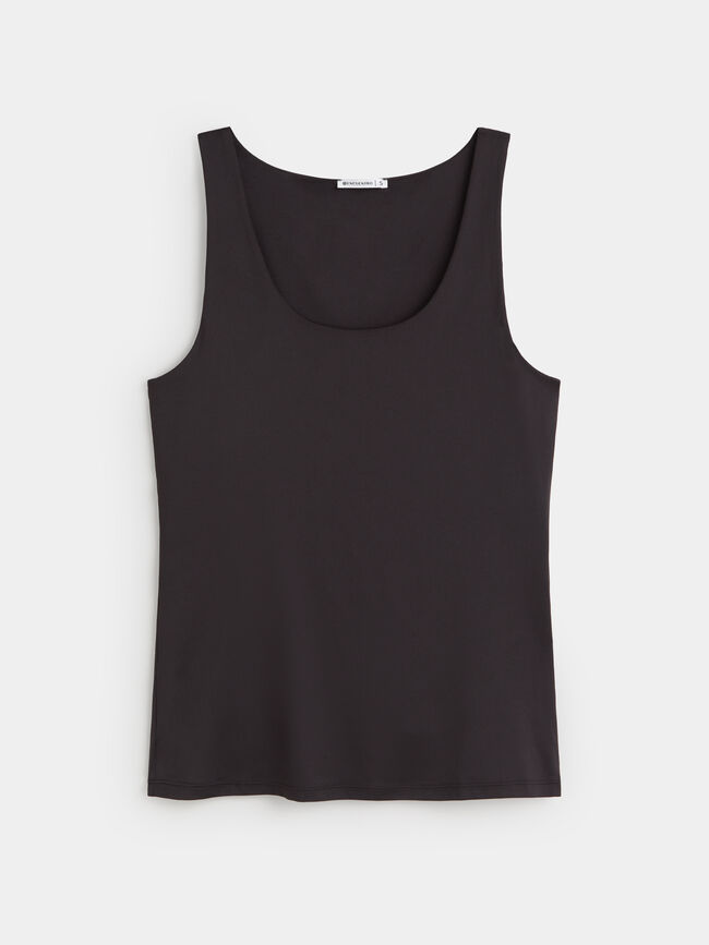 CAMISETA TIRANTE ANCHO Negro