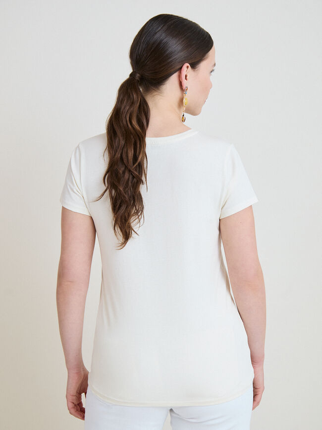 CAMISETA FLAMENCO ATARDECER Crudo
