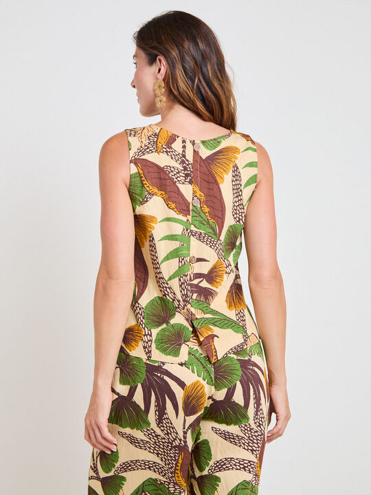 TOP ESTAMPADO CONJUNTO Light Ocre image number null