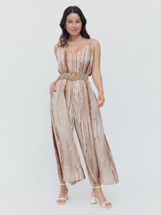 MONO DE TIRANTES Marron