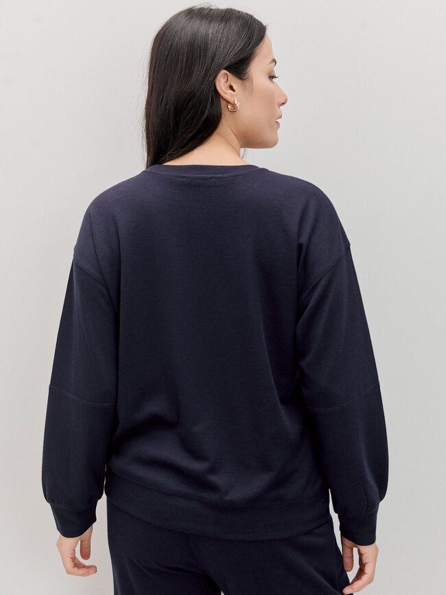 SUDADERA CORTES Azul Marino