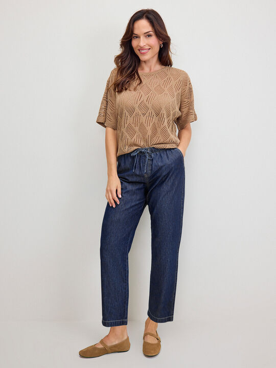 PANTALON FLUIDO VAQUERO Rinse Wash image number null