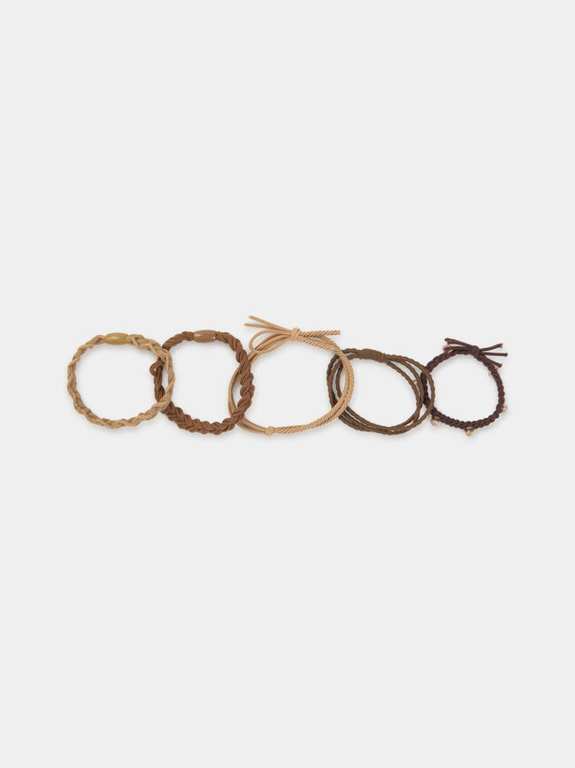 PACK GOMAS PELO Marron chocolat