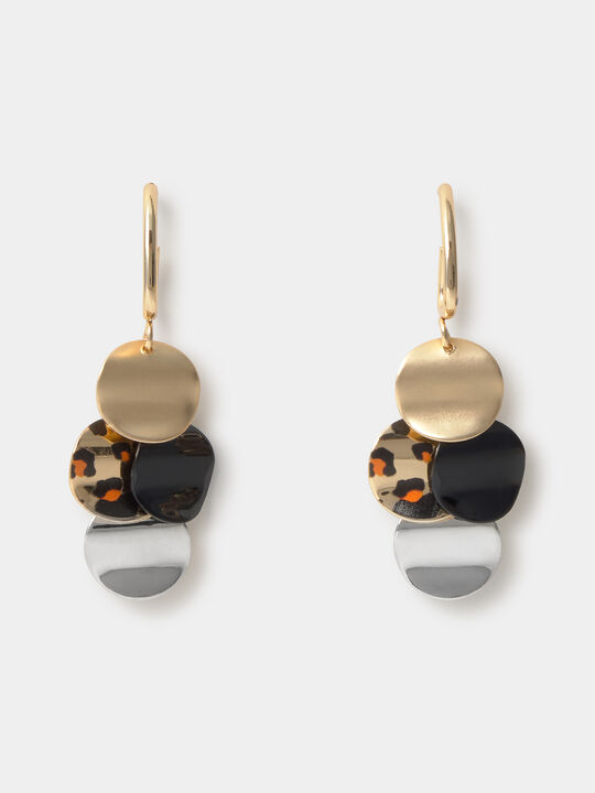 PENDIENTES CASCADA ANIMAL Multicolor image number null
