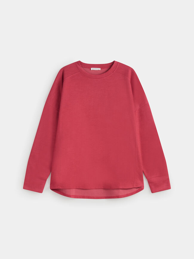 JERSEY PUNTO M/L rosa frambuesa