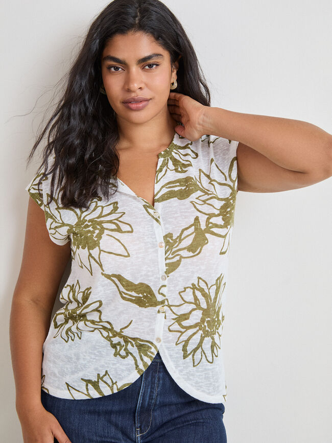 CAMISETA BOTONES Estampado 1