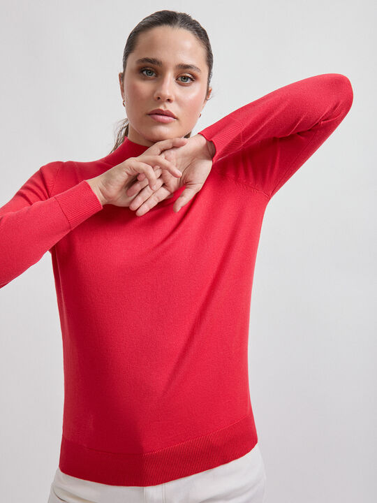 JERSEY CUELLO PERKINS Rojo image number null