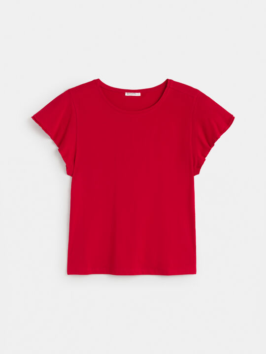CAMISETA VOLANTES Rojo image number null