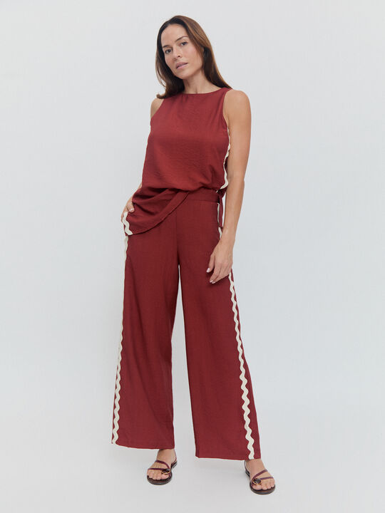 PANTALON ONDULINA Azafran 2 image number null