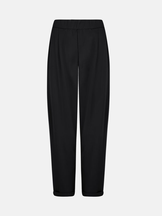 PANTALÓN PINZAS SLIM FIT Negro