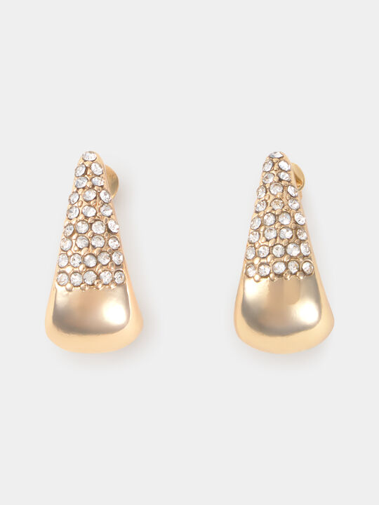 PENDIENTES DORADOS BRILLO Oro image number null